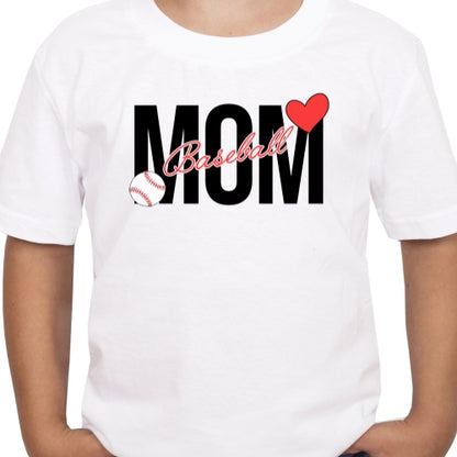 Baseball Mom Sublimation