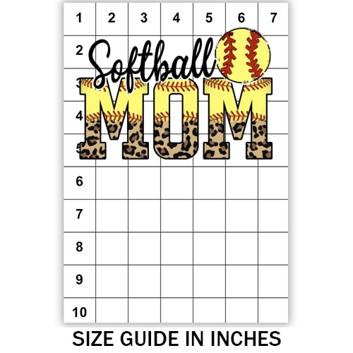 Softball Mom Sublimation