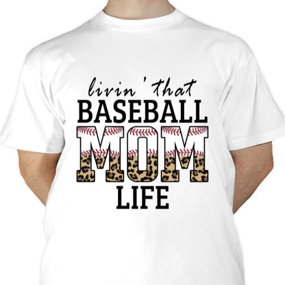 Baseball Mom Life Sublimation